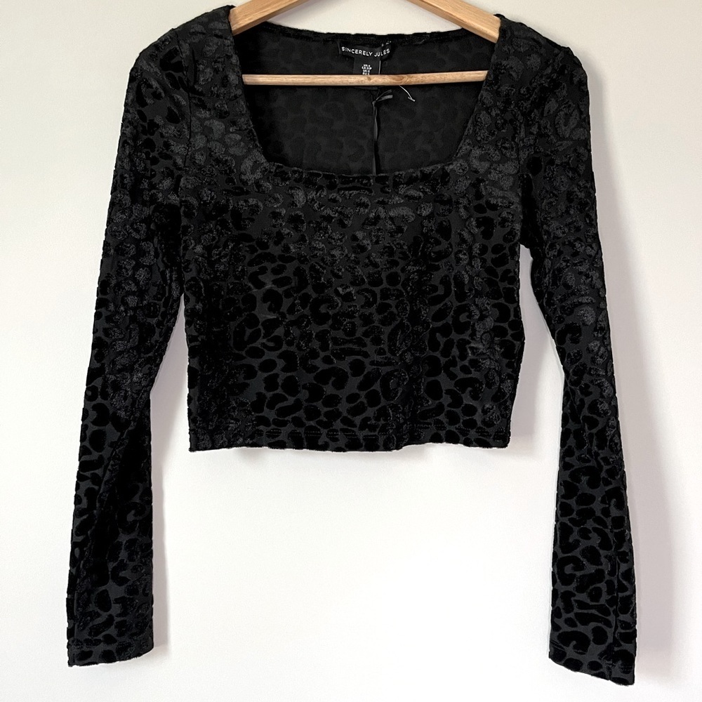 Sincerely Jules Long Sleeve Crop Top